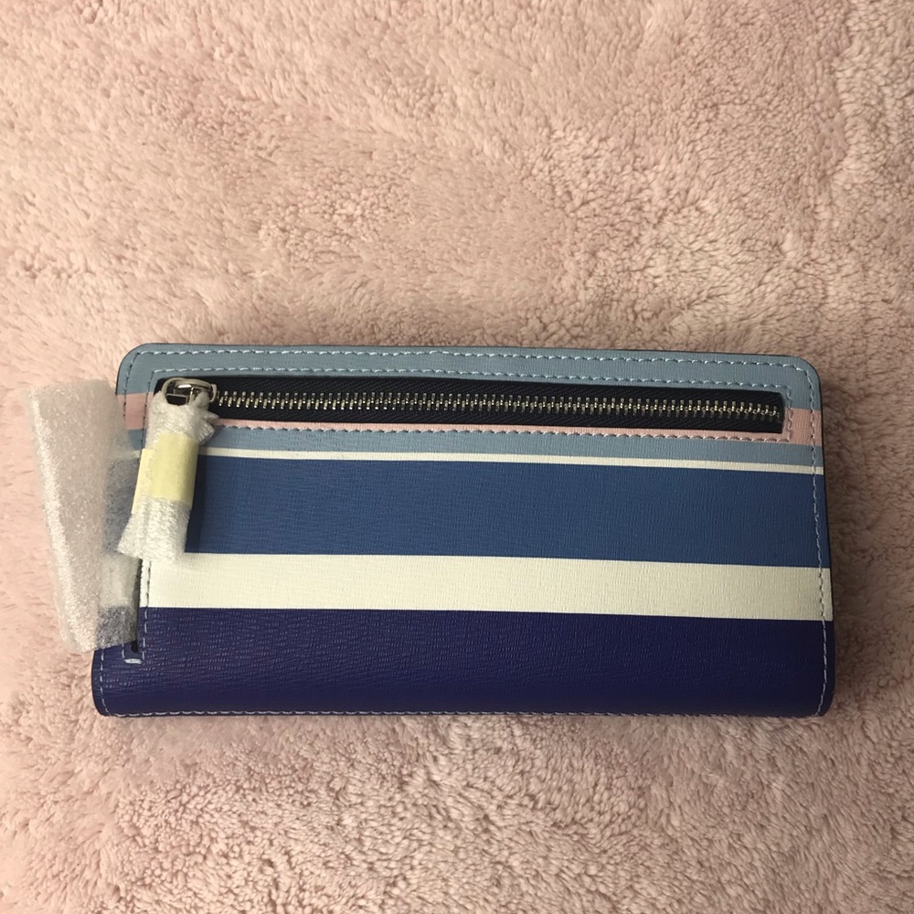 🌈 HP🌈  kate spade hot air balloon large slim bifold wallet - Picture 3 of 3